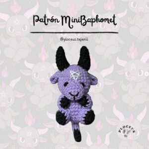 Receita gratuita de amigurumi  - Mini Baphomet