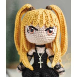Receita de amigurumi em PDF - Misa Amane - Death Note