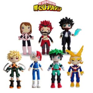 Receita de amigurumi em PDF - E-book My Hero Academia
