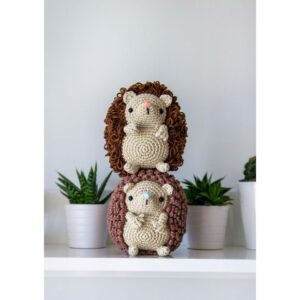 Receita de amigurumi em PDF -Roly, O Ouriço