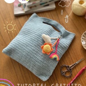 Receita de crochê gratuita - Sacolinha