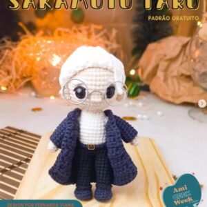 Receita de amigurumi gratuita-Sakamoto Taro