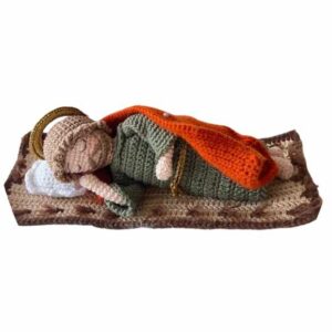 Receita de amigurumi em PDF - E-book São José Dormindo