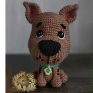 Receita de amigurumi em PDF - Scooby Doo