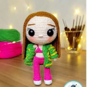 Receita de amigurumi em PDF - Shakira Sessão 53