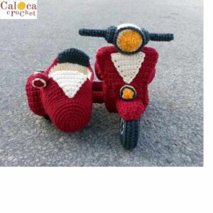 Receita de amigurumi em PDF - Sidecar