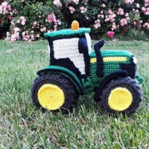 Receita de amigurumi em PDF - Trator