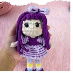 Receita de amigurumi em PDF - Uvinha