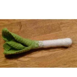 Receita de amigurumi em PDF - Alho Poró