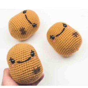 Receita de amigurumi em PDF - Batata