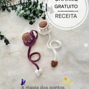 Receita de amigurumi gratuita - Xicara de Café