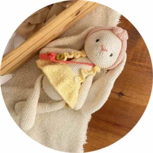 Receita de Amigurumi em PDF - Coelha Lola