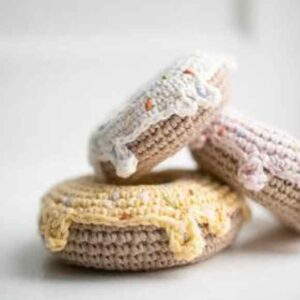 Receita de amigurumi em PDF - Donuts
