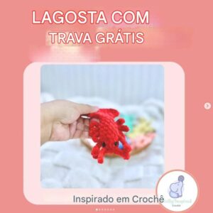 Receita de amigurumi gratuita - Lagosta