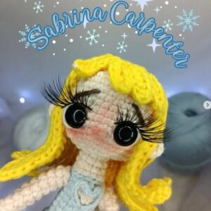 Receita de amigurumi gratuita - Sabrina Carpenter