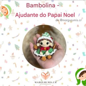 Receita de amigurumi gratuita - Bambolina