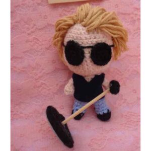 Receita de amigurumi em PDF - Bon Jovi