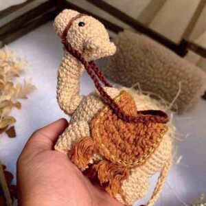 Receita de amigurumi em PDF - Camelo