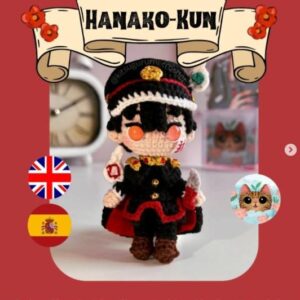 Receita de amigurumi gratuita - Hanako-Kun - Jibaku Shounen Hanako-kun