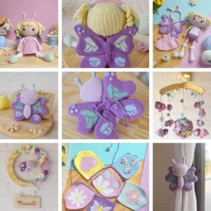 Receita de amigurumi em PDF - E-book Jardim Encantado