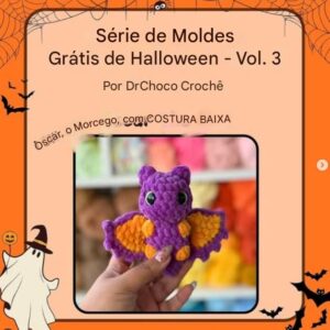 Receita de amigurumi gratuita - Oscar o Morcego
