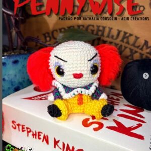 Receita de amigurumi gratuita - Pennywise