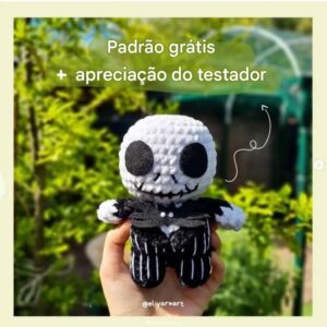 Receita de amigurumi gratuita - Jack