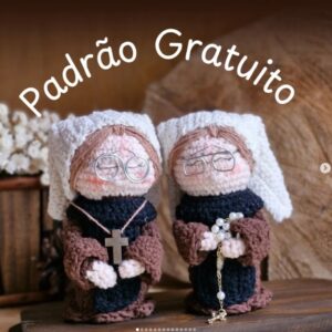 Receita de amigurumi gratuita - Freira