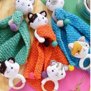 Receita de amigurumi em PDF - Naninhas amigatos