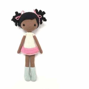 Receita de amigurumi em PDF - Boneca Marina