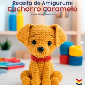 Receita de amigurumi gratuita - Caramelo