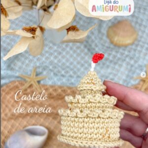 Receita de amigurumi gratuita  - Castelo de Amigurumi
