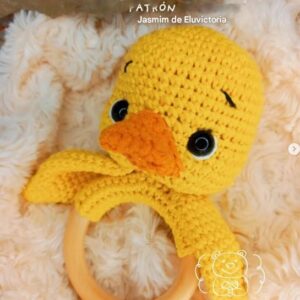 Receita de amigurumi gratuita - Chocalho Benito