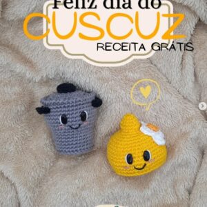 Receita de amigurumi gratuita - Cuzcuz