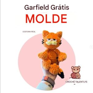 Receita de amigurumi gratuita - Garfield