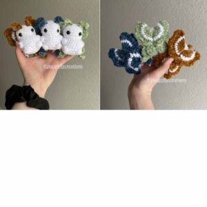 Receita de amigurumi em PDF - Mariposa