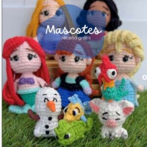 Receita de amigurumi gratuita - Mascotes