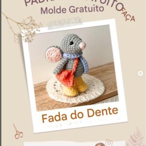 Receita de amigurumi gratuito - Raton Perez