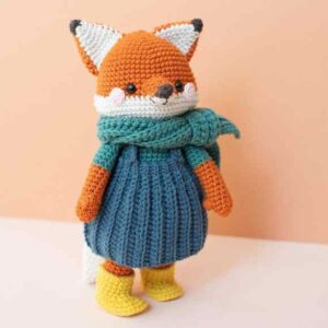 Receita de amigurumi em PDF - Rita Fox