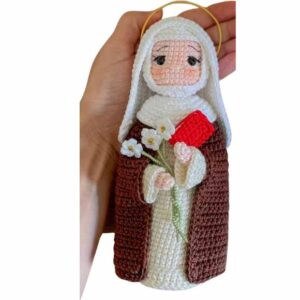 Receita de amigurumi em PDF - Santa Catarina