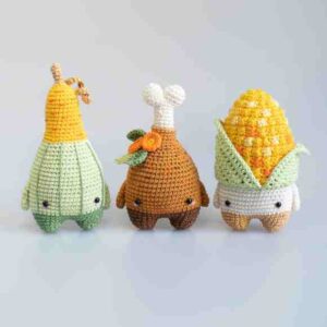 Receita de amigurumi em PDF - Thanksgiving - Ação de Graças