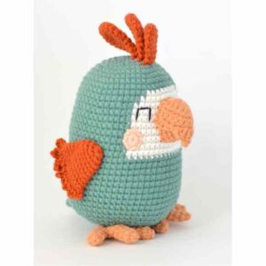 Receita de amigurumi em PDF - Thiago o Papagaio