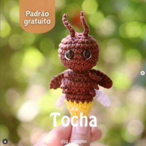 Receita de amigurumi gratuita - Tocha o vagalume