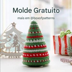 Receita de amigurumi gratuita - Árvore de Natal