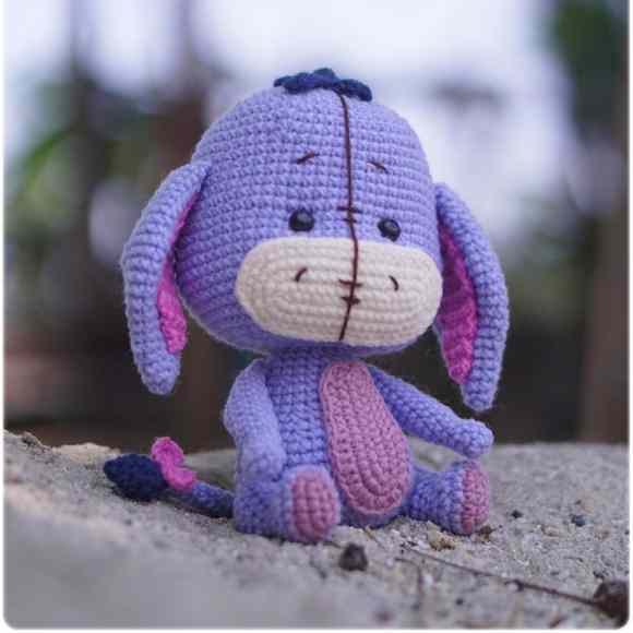 Receita de amigurumi em PDF - Bizonho