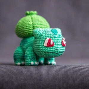 Receita de amigurumi em PDF - Bulbasssauro