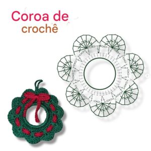Receitas de Crochê gratuita - Enfeites de Natal