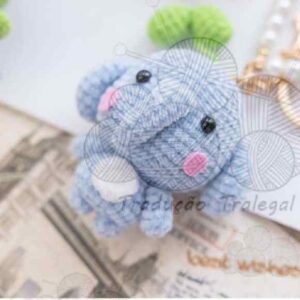 Receita de amigurumi em PDF  - Elefante