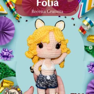 Receita de amigurumi gratuita - Foliã