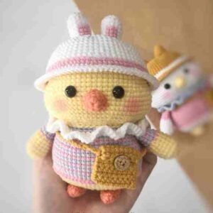 Receita de amigurumi em PDF - A garota Nari